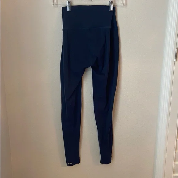 SET Active Sportbody Leggings Navy Blue Size S - Picture 2 of 4